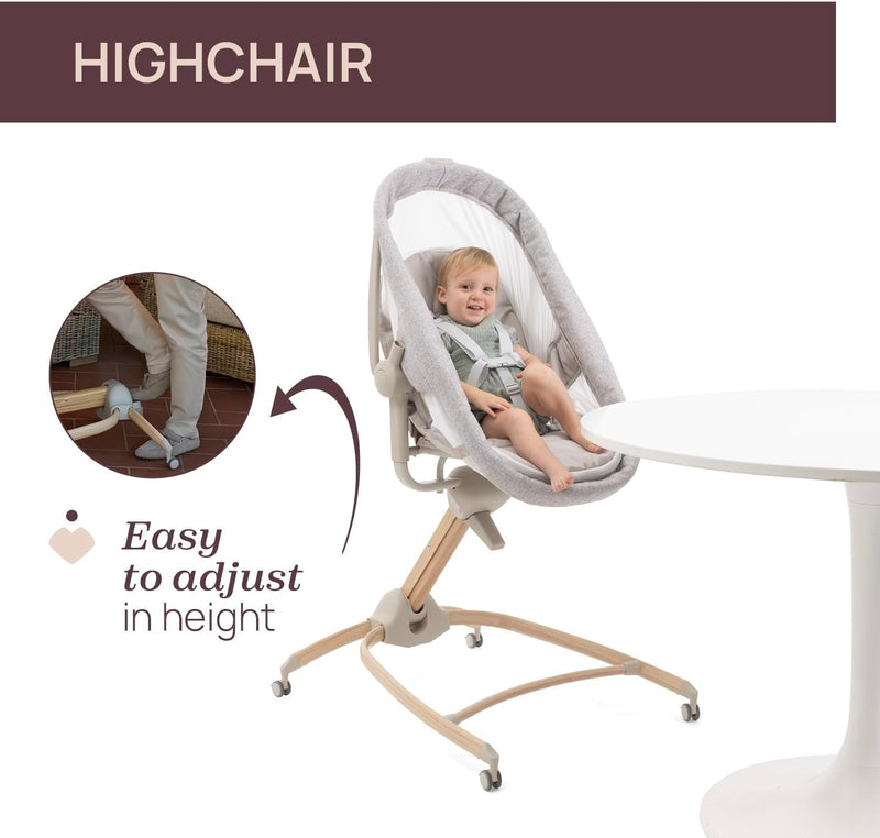 Baby Hug 4-In-1 Newborn Crib to Toddler Chair