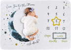 Baby Milestone Mat Blanket Photo Prop with Floral