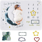 Baby Milestone Mat Blanket Photo Prop with Floral
