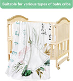 Baby Milestone Mat Blanket Photo Prop with Floral