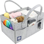 Baby Nappy Caddy Organiser 3MM Thick Felt Nursery