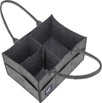 Baby Nappy Caddy Organiser 3MM Thick Felt Nursery