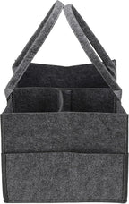 Baby Nappy Caddy Organiser 3MM Thick Felt Nursery