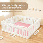 Baby Play Mat 3.5CM Thick Memory Foam Coral