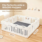 Baby Play Mat 3.5CM Thick Memory Foam Coral