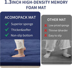 Baby Play Mat 3.5CM Thick Memory Foam Coral