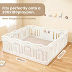 Baby Play Mat 3.5CM Thick Memory Foam Coral