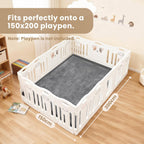 Baby Play Mat 3.5CM Thick Memory Foam Coral