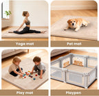 Baby Play Mat 3.5CM Thick Memory Foam Coral