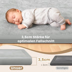 Baby Play Mat 3.5CM Thick Memory Foam Coral