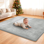 Baby Play Mat 3.5CM Thick Memory Foam Coral