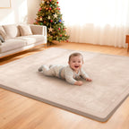Baby Play Mat 3.5CM Thick Memory Foam Coral