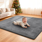 Baby Play Mat 3.5CM Thick Memory Foam Coral