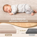 Baby Play Mat 3.5CM Thick Memory Foam Coral