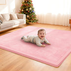 Baby Play Mat 3.5CM Thick Memory Foam Coral