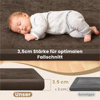 Baby Play Mat 3.5CM Thick Memory Foam Coral