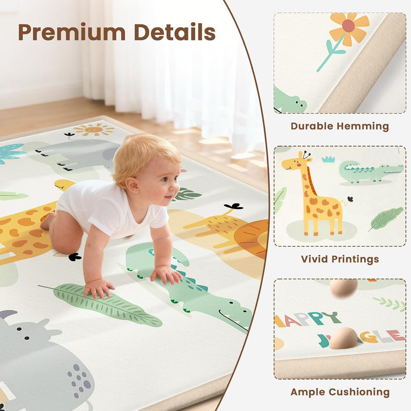 Baby Play Mat for Crawling