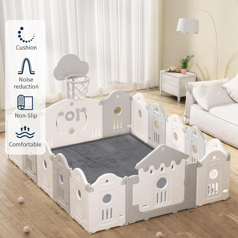 Baby Play Mat Memory Foam Crawling
