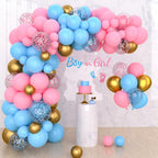 Baby Shower Decorations 4pcs Babyshower Balloon Boxes 112pcs