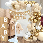 Baby Shower Decorations 4pcs Babyshower Balloon Boxes 112pcs