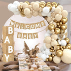 Baby Shower Decorations 4pcs Babyshower Balloon Boxes 112pcs
