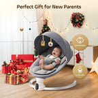 Baby Swing Chair Electric Bouncer with 5 Amplitudes