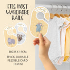 Baby Wardrobe Dividers 18 X Closet Organiser Hangers