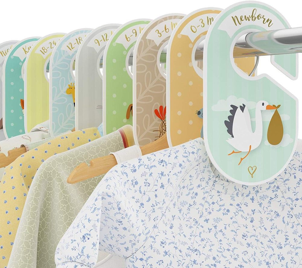 Baby Wardrobe Dividers 18 X Closet Organiser Hangers