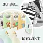 Baby Wardrobe Dividers 18 X Closet Organiser Hangers