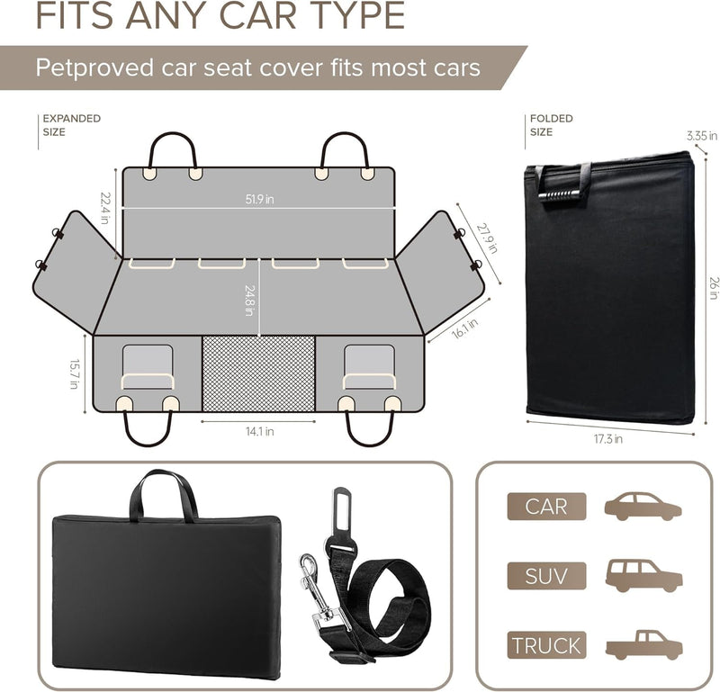 Back Seat Extender for Dogs