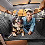 Back Seat Extender for Dogs Pvc Rods Support