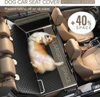 Back Seat Extender for Dogs Pvc Rods Support