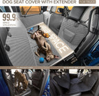 Back Seat Extender for Dogs Pvc Rods Support