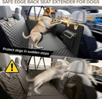 Back Seat Extender for Dogs Pvc Rods Support