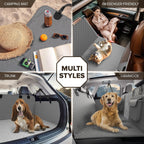 Back Seat Extender for Dogs Pvc Rods Support