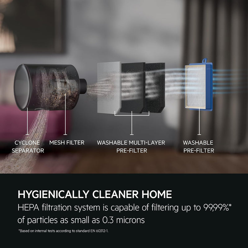 Bagless Vacuum Cleaner Lightweight and Compact