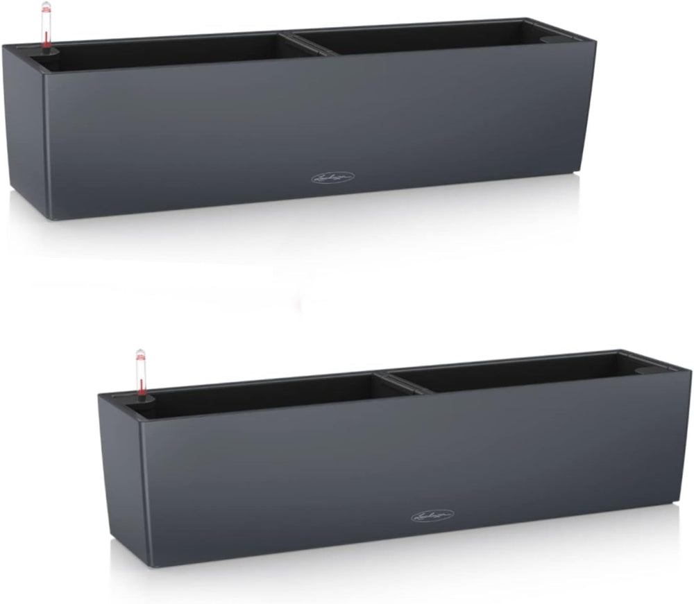 Balconera Colour 80 Self Watering Planter Plastic (Set of 2)