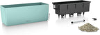 Balconera Colour 80 Self Watering Planter Plastic (Set of 2)