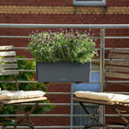 Balconera Colour 80 Self Watering Planter Plastic (Set of 2)