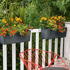 Balconera Colour 80 Self Watering Planter Plastic (Set of 2)