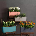 Balconera Colour 80 Self Watering Planter Plastic (Set of 2)