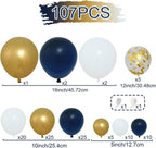 Balloon Arch Kit 113 Pcs Balloons with Bluey