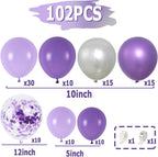 Balloon Arch Kit 113 Pcs Balloons with Bluey