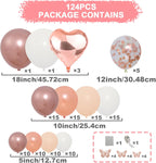 Balloon Arch Kit 113 Pcs Balloons with Bluey