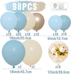 Balloon Arch Kit 115pcs Sage Ballloon with Confetti