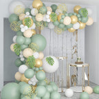 Balloon Arch Kit 115pcs Sage Ballloon with Confetti