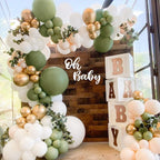 Balloon Arch Kit 115pcs Sage Ballloon with Confetti