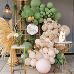 Balloon Arch Kit 115pcs Sage Ballloon with Confetti