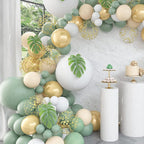 Balloon Arch Kit 115pcs Sage Ballloon with Confetti