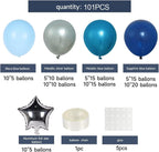 Balloons Arch Kit 185 Pcs Sand Balloon Garland